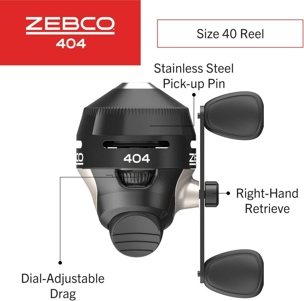 404 Spincast Fishing Reel - Image 2