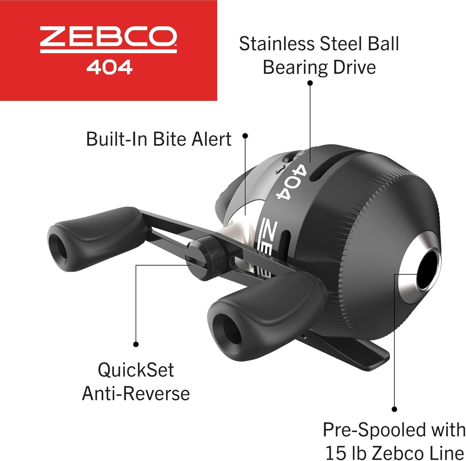 404 Spincast Fishing Reel - Image 3